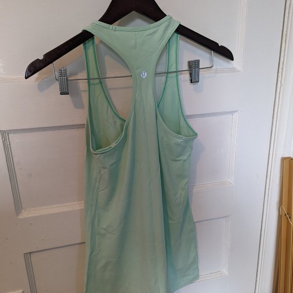 3/$30 Lululemon Racerback Tank - Mint Green - Picture 3 of 3